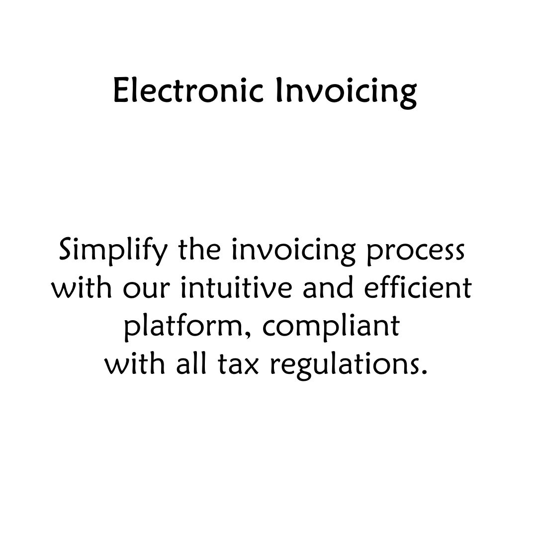 Electronic Invoicing